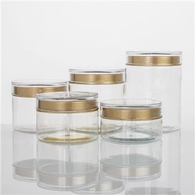 Prozirna plastična tegla velikog promjera za hranu